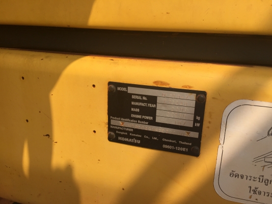 PC200-7 ปี2005. ทำงาน 13000.ชม.รถทำงานอยู่ สภาพดี สวยดี แห้ง เดิมๆไม่เคยแกะ