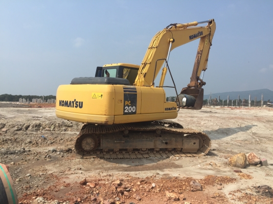 PC200-7 ปี2005. ทำงาน 13000.ชม.รถทำงานอยู่ สภาพดี สวยดี แห้ง เดิมๆไม่เคยแกะ