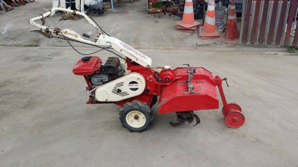 นำเข้าจากญี่ปุ่น รถพรวนดินเดินตาม MITSUBISHI  รุ่น KRD551 ขนาด 5 แรง เก่าญี่ปุ่น เครื่องยนต์ติดง่าย