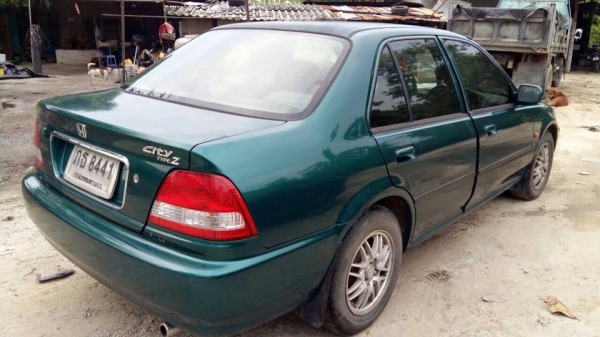 ขาย Citty ท้ายZ ปี2001 เกียร์ออโต้ LPG ลงเล่มเรียบร้อย พร้อมใช้งานประหยัด เอกสารพร้อมโอน ขาย Citty ท้ายZ ปี2001 เกียร์ออโต้ LPG ลงเล่มเรียบร้อย พร้อมใช้งานประหยัด เอกสารพร้อมโอน