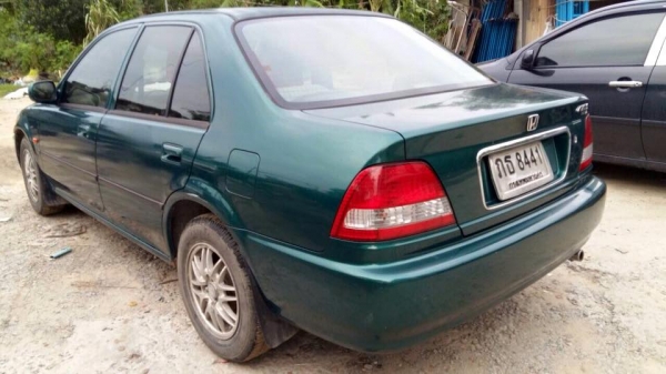 ขาย Citty ท้ายZ ปี2001 เกียร์ออโต้ LPG ลงเล่มเรียบร้อย พร้อมใช้งานประหยัด เอกสารพร้อมโอน ขาย Citty ท้ายZ ปี2001 เกียร์ออโต้ LPG ลงเล่มเรียบร้อย พร้อมใช้งานประหยัด เอกสารพร้อมโอน