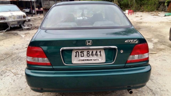 ขาย Citty ท้ายZ ปี2001 เกียร์ออโต้ LPG ลงเล่มเรียบร้อย พร้อมใช้งานประหยัด เอกสารพร้อมโอน ขาย Citty ท้ายZ ปี2001 เกียร์ออโต้ LPG ลงเล่มเรียบร้อย พร้อมใช้งานประหยัด เอกสารพร้อมโอน