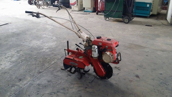 นำเข้าจากญี่ปุ่น รถพรวนดินเดินตาม SHIBAURA รุ่น GEF10RE เก่าญี่ปุ่น  พร้อมชุดพรวนดิน สภาพดี