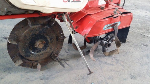 นำเข้าจากญี่ปุ่น รถพรวนดินเดินตาม SHIBAURA รุ่น GEF10RE เก่าญี่ปุ่น  พร้อมชุดพรวนดิน สภาพดี