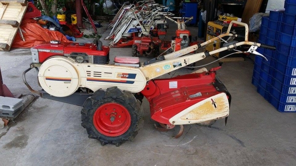 นำเข้าจากญี่ปุ่น รถไถเดินตาม YANMAR  รุ่น YH70 ขนาด 7 แรง เครื่องยนต์ดีเซล เก่าญี่ปุ่น   เครื่องยนต์ติดง่าย