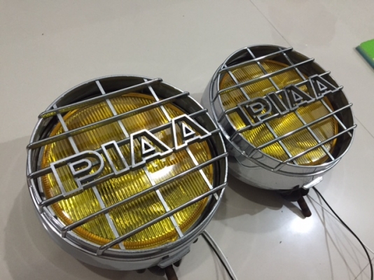 ขาย-ไฟ Sport light PIAA 7" สีเหลือง มือสอง แถมแตร Mitsuba Arena II !!