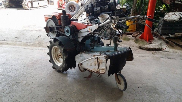 นำเข้าจากญี่ปุ่น รถไถเดินตาม KUBOTA  รุ่น E8 ขนาด 8 แรง เครื่องยนต์ดีเซล เก่าญี่ปุ่น   เครื่องยนต์ติดง่าย
