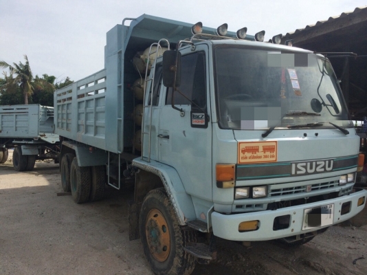 ขายสิบล้อพ่วงISUZU FXZ240แรงเกาะโบเป็น270แรงแม่ลูกดั้ม2คาน