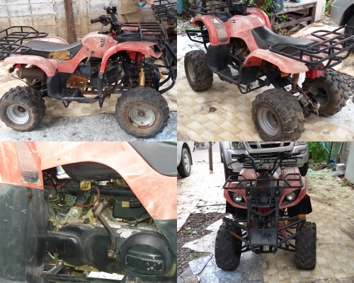 ATV ขับ2ล้อไม่แน่ใจสังกัด สินค้าฝากลงขาย2คัน สตาร์ทติดขับได้ แบตใหม่ แต่ต้อง service  ราคาคันละ 17,000 บาท
