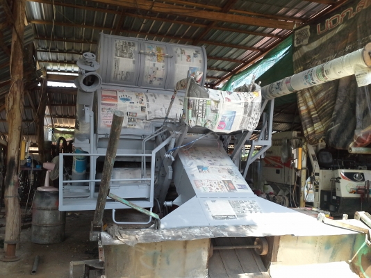 เสร็จแล้วครับ ขาย ไทยเจริญ เดิน 10 ht  เครื่องมิตตซู 220 ปั้มไดกิ้น 22