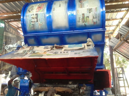 เสร็จแล้วครับ ขาย ไทยเจริญ เดิน 10 ht  เครื่องมิตตซู 220 ปั้มไดกิ้น 22