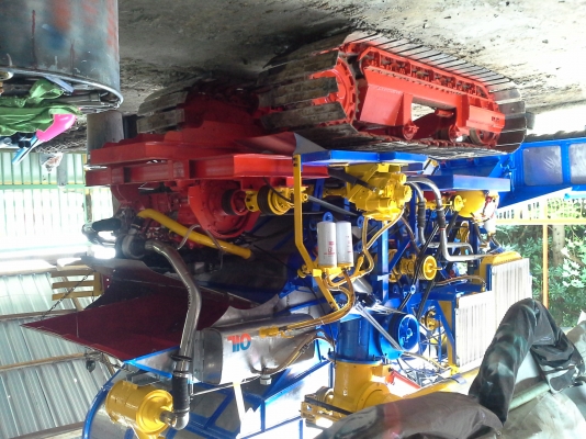 เสร็จแล้วครับ ขาย ไทยเจริญ เดิน 10 ht  เครื่องมิตตซู 220 ปั้มไดกิ้น 22