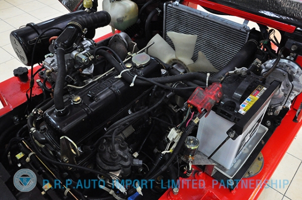 ขายรถโฟล์คลิฟท์มือสอง NISSAN  รุ่น NJ01 ราคา 145,000 บาท นำเข้าจากประเทศญี่ปุ่น 100\% ไม่เคยใช้งานในไทย