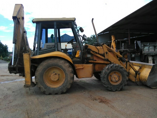 ขายรถตักหน้าขุดหลัง JCB 3CX 2 เพลา หลังคาเหลืองไมล์ข้าง เอกสารเล่มทะเบียน ราคา 800000
