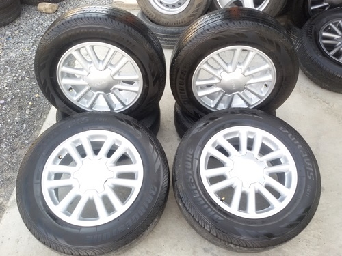 ขายล้อแม็กISUZU All New16 ยาง215/65/16 ปี 4713  4 ล้อ