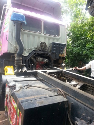 ขายด่วนรถสิบล้อFM2Kดั้มเกษตรเครือง260แรงปี44รถสวยเดิม