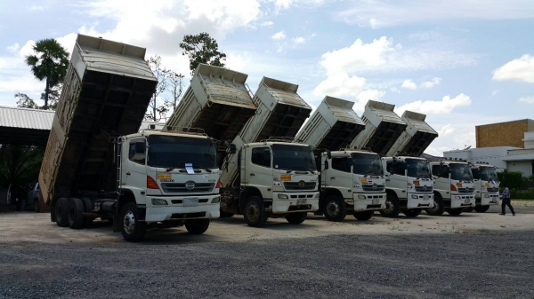 ขายรถบรรทุก 10 ล้อดัมพ์ HINO MEGA 380 แรงม้าปี 2550 มีระบบลากพ่วง ราคา 1800000
