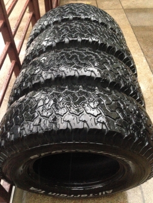 ยาง All BF goodrich 265 75 16 ปี11 พร้อมใช้งาน ราคาไม่แพง