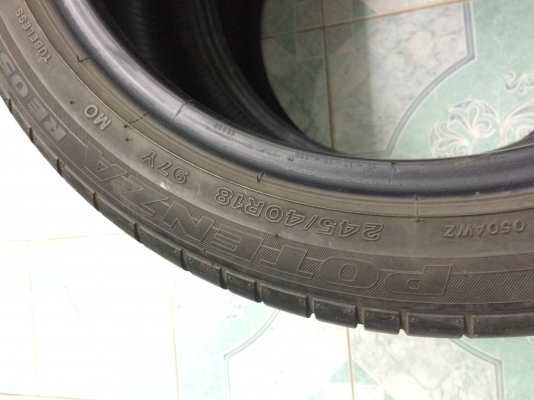 ขายยาง ฺBridgestone Potenza 245 40 81 yy2013 ขายยาง ฺBridgestone Potenza 245 40 81 yy2013