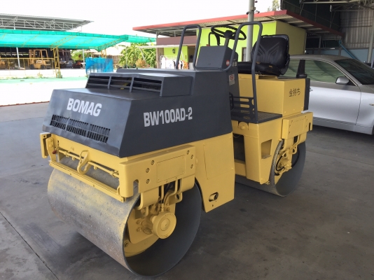 ขายรถบดBomagรุ่นBW100AD-2นำเข้าญี่ปุ่นไม่เคยใช้งานในไทยเอกสารพร้อมจดทะเบียน