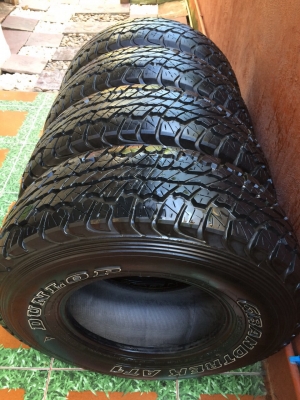 ยาง dunlop 31 สวยๆ ดอกเต็มครับ