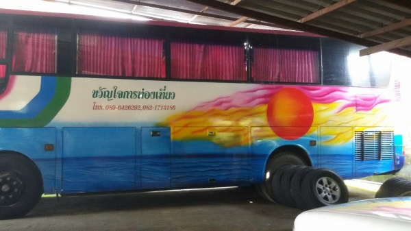 ขายรถบัสยี้ห้อ HINO เครื่อง HO7C เทอร์โบ