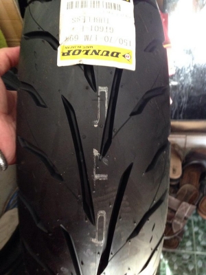 ยางใหม่จากแดนปลาดิบ Dunlop GT601  ยางใหม่ คุณภาพ เกินราคา 110 ,120 140 150 ขอบ 17