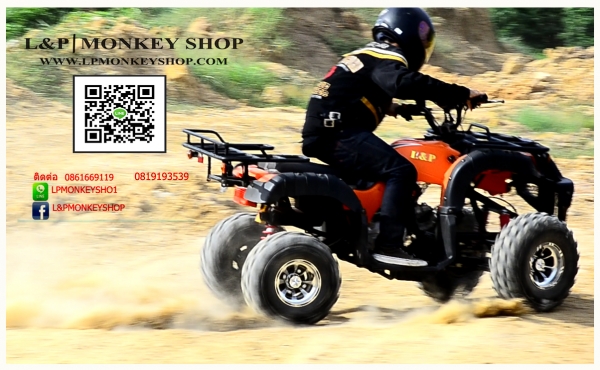 เอทีวี SPORT, BIG  BEAR 125 cc รุ่น UPGRADE ใหม่ล่าสุด ราคาเริ่มต้นที่.... และยังแถมหมวกกันน็อกให้อีก 1 ใบ