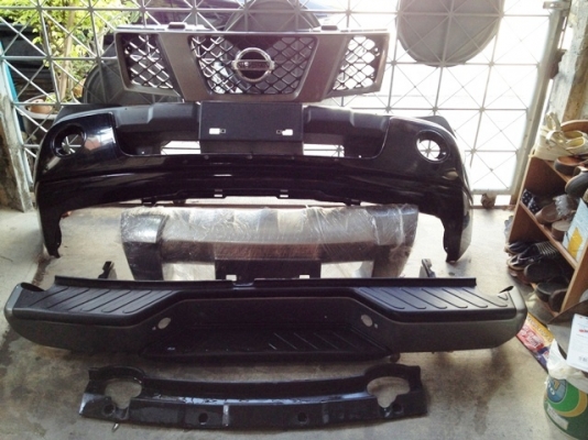 กันชนแท้ หน้า และ หลัง หน้ากระจัง Nissan Navara ยกกอง