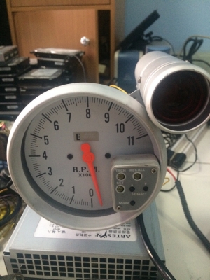 เกจวัดรอบ 5 นิ้ว Auto Gauge แท้ พร้อมชิบไลท์ สายครบ มือ2 ญี่ปุ่น