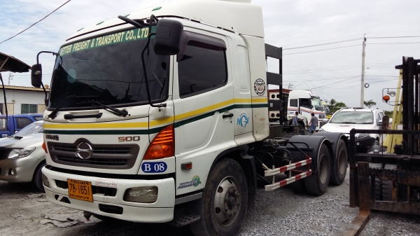 ขายด่วนครับ หัวลาก HINO FM8JKKA 260 แรง ปี 51 แก๊ส รถสวยพร้อมใช้งานครับ