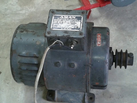 ขายไดนาโม AMAN 3 KVA  220V made in usa