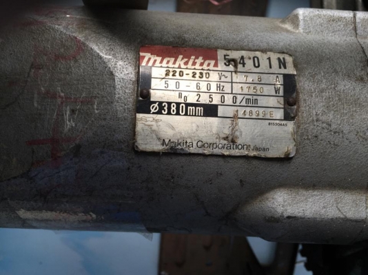 ขายเลื่อยวงเดือน 15" MAKITA 5401N มือสอง ครับ ขายเลื่อยวงเดือน 15" MAKITA 5401N มือสอง ครับ