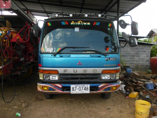 ขายรถบรรทุกดั้ม มิตซูฟูโซ่ 195 แรง เครื่อง 6D16 พวงมาลัยพาวเวอร์ เบรคทิฟฟี่