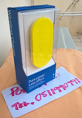Nokia Wireless Charging Stand DT-910 ของใหม่ สีเหลือง