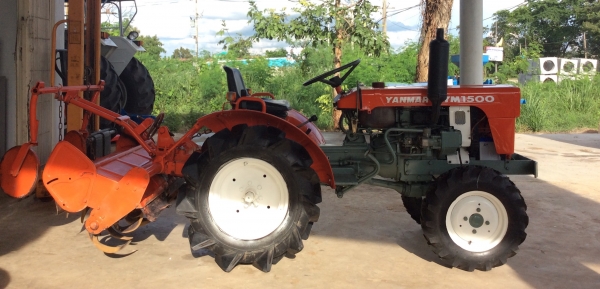 Yanmar 17 แรง4WD  พร้อมชุดโรตารี่