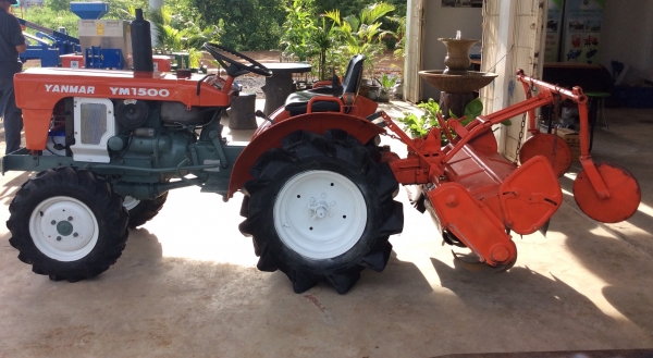 Yanmar 17 แรง4WD  พร้อมชุดโรตารี่