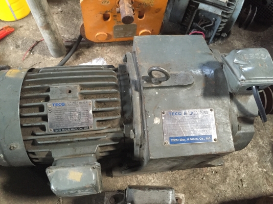 ขายมอเตอร์ TECO VS 3แรง ปรับรอบได้ครับ มี2ลูก สภาพเดิมๆ ใช้งานได้เลยครับ