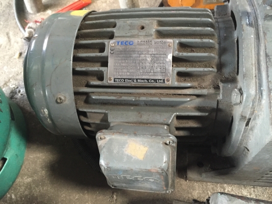 ขายมอเตอร์ TECO VS 3แรง ปรับรอบได้ครับ มี2ลูก สภาพเดิมๆ ใช้งานได้เลยครับ