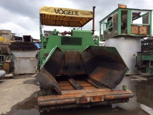รถปูยาง Vogele S1600 รถนอกนำเข้าจากญี่ปุ่น ปูได้ 7 เมตร ระบบเตาต่อ ราคาย่อมเยาว์ สภาพพร้อมใช้งาน