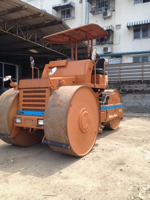 รถบด 3 ล้อเหล้ก Sakai R2S รถนอกนำเข้าจากญี่ปุ่น เพิ่งเหยียบถึงไทย สภาพเดิมๆ