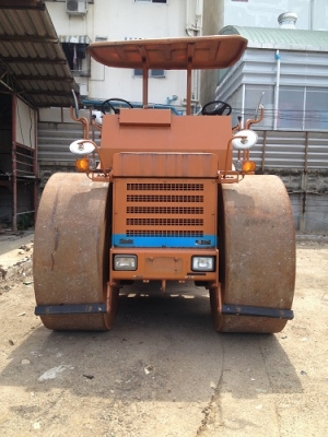 รถบด 3 ล้อเหล้ก Sakai R2S รถนอกนำเข้าจากญี่ปุ่น เพิ่งเหยียบถึงไทย สภาพเดิมๆ