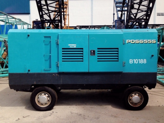 เครื่องปั๊มลม Airman PDS655S#68-4B10188 จากญี่ปุ่น สนใจโทร. 080-6565422 (หนิง)