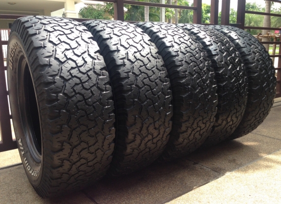 ยาง All BF goodrich 265 70 16 ปี09 จำนวน5เส้น