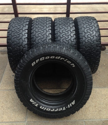 ยาง All BF goodrich 265 70 16 ปี09 จำนวน5เส้น