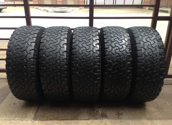 ยาง All BF goodrich 265 70 16 ปี09 จำนวน5เส้น