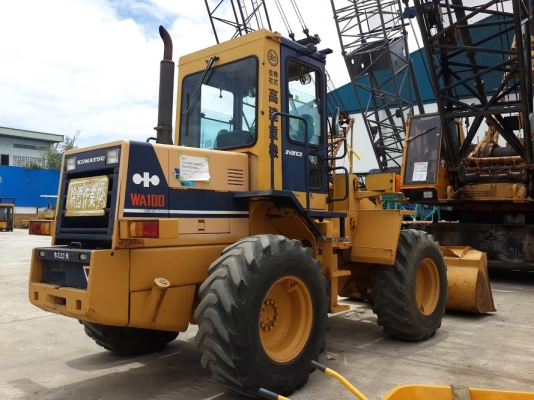 Komutsu WA100-1 #34239 รถตักสวยๆ สภาพดี ปัั๊มดี นำเข้าจากญี่ปุ่น ไม่เคยใช้งานในไทย สนใจติดต่อ ใหม่ 061-4194022