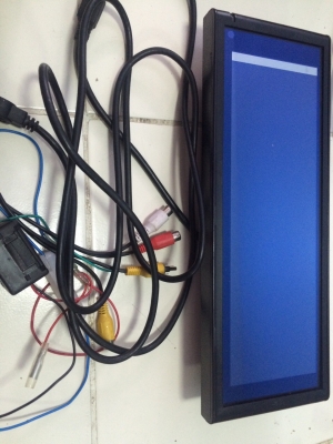 จอมองหลังกระจอ LCD10นิ้ว ต่อกล้องมองหลัง ต่อเครื่องเล่น สภาพสวย มือ2 ญี่ปุ่น