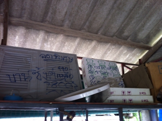 บานซิงค์ของใหม่โล๊ะสต๊อค สีเทาควันบุหรี่