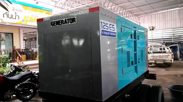 ขายเครื่องปั่นไฟ 125 kva เครื่อง 6D16